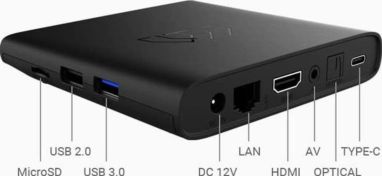 Decoder Smart AndroidTV BoxQ Google 4K Dolby con Dongle DVBT2 - 9