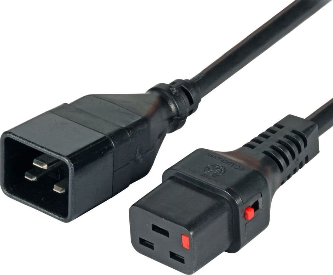 Cavo Prolunga C20 180&deg a C19 180&deg con Blocco IEC 3 metri - 8