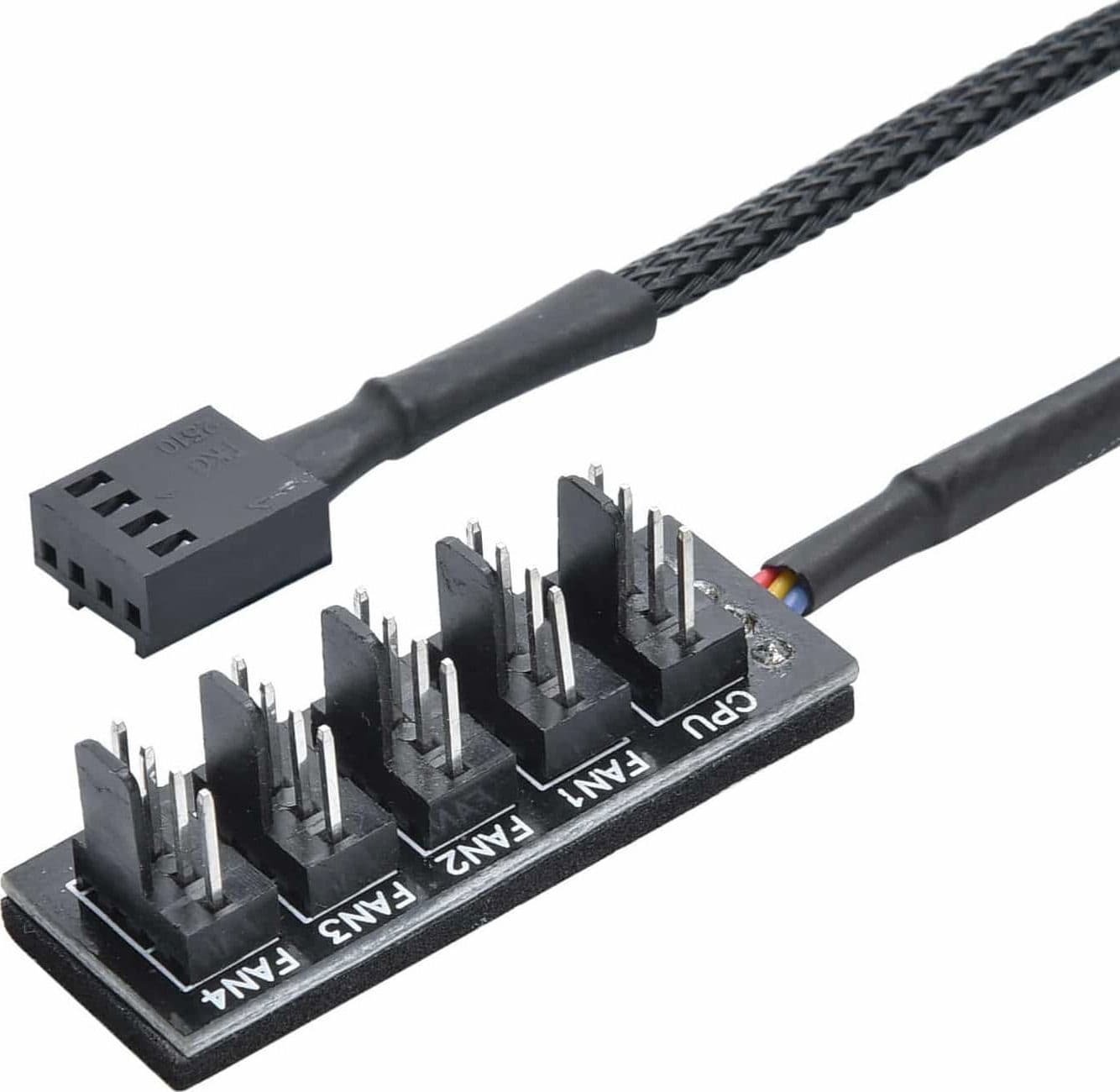 Cavo di Alimentazione per Ventole Hub Splitter PWM da 1 a 4 - 14