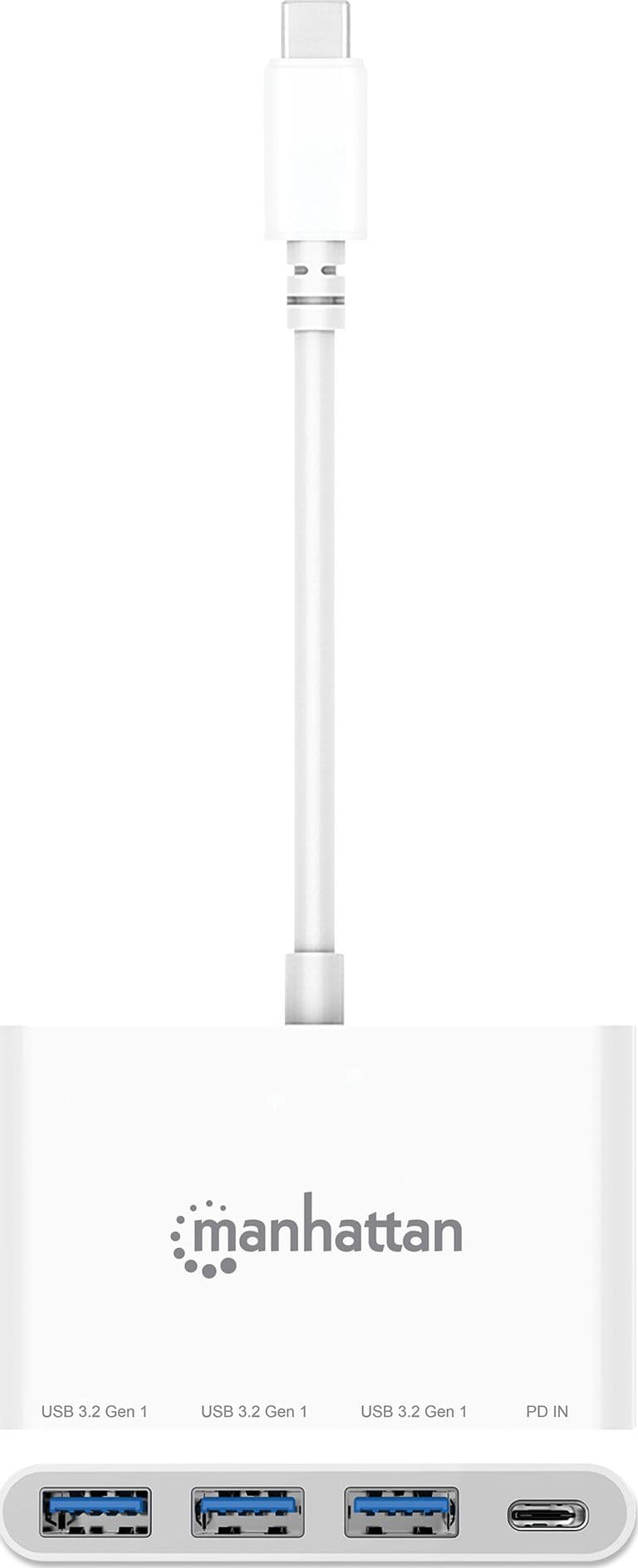 Hub USB 3.2 Gen 1 con 3 porte USB-A e 1 porta USB-C&trade Power Delivery - 10