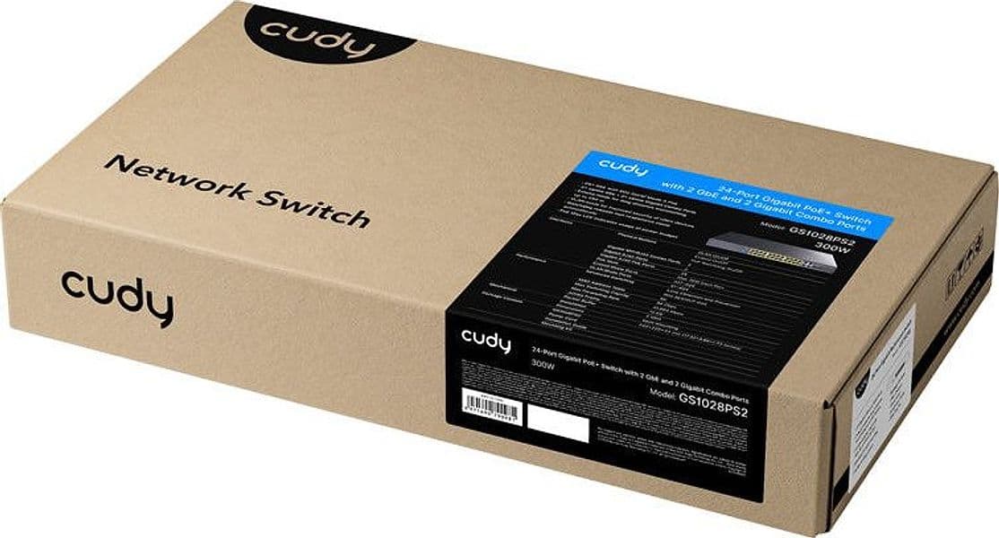 Switch Gigabit 24 Porte GbE, 2 Uplink GbE, 2 Uplink GbE/SFP Combo, GS1028PS2 - 20