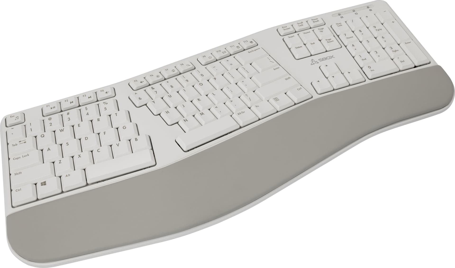Tastiera Ergonomica Wireless 105 Tasti, WK-905 - 20
