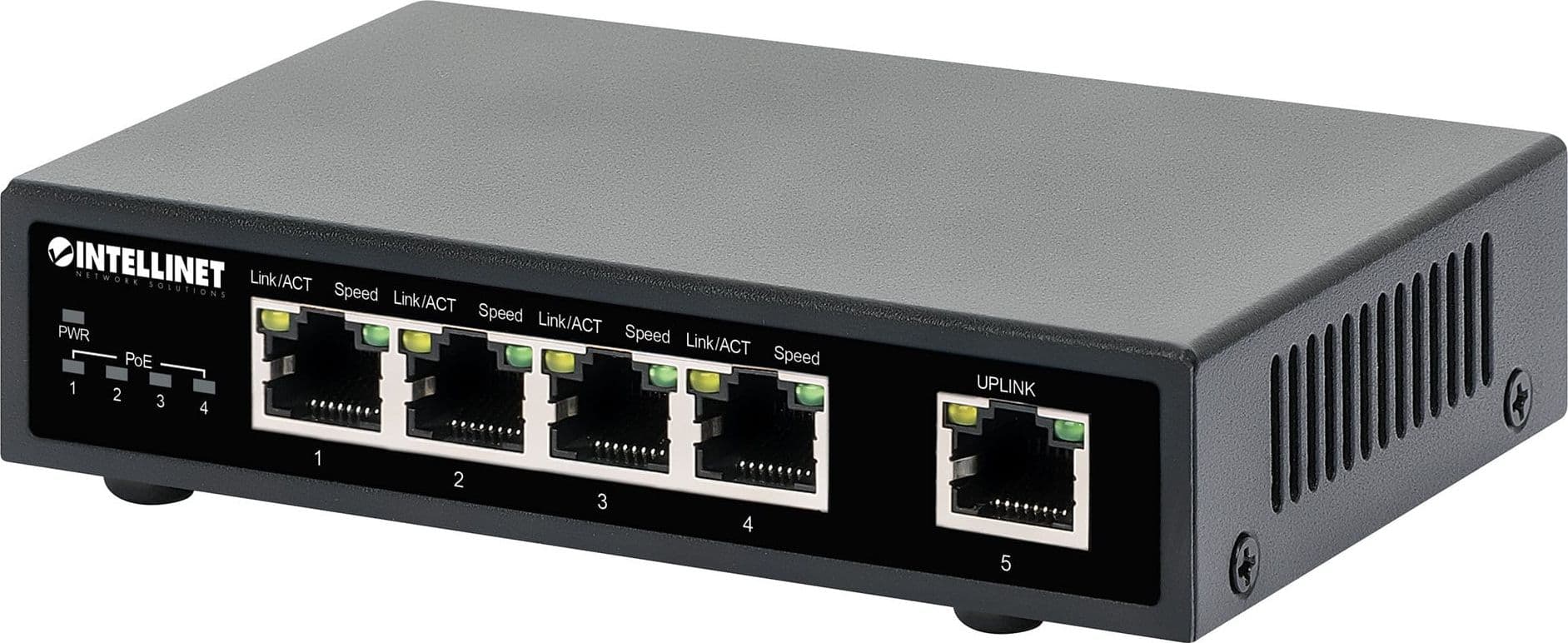 Ethernet Switch Gigabit PoE+ 5 porte - 14