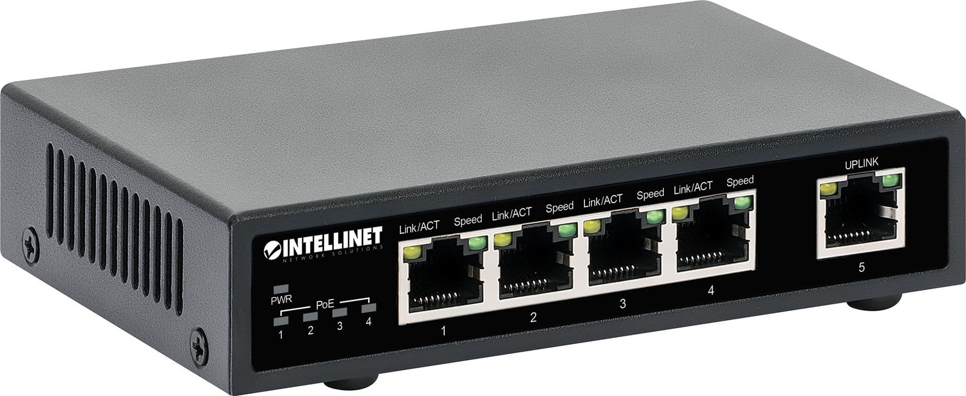 Ethernet Switch Gigabit PoE+ 5 porte - 5