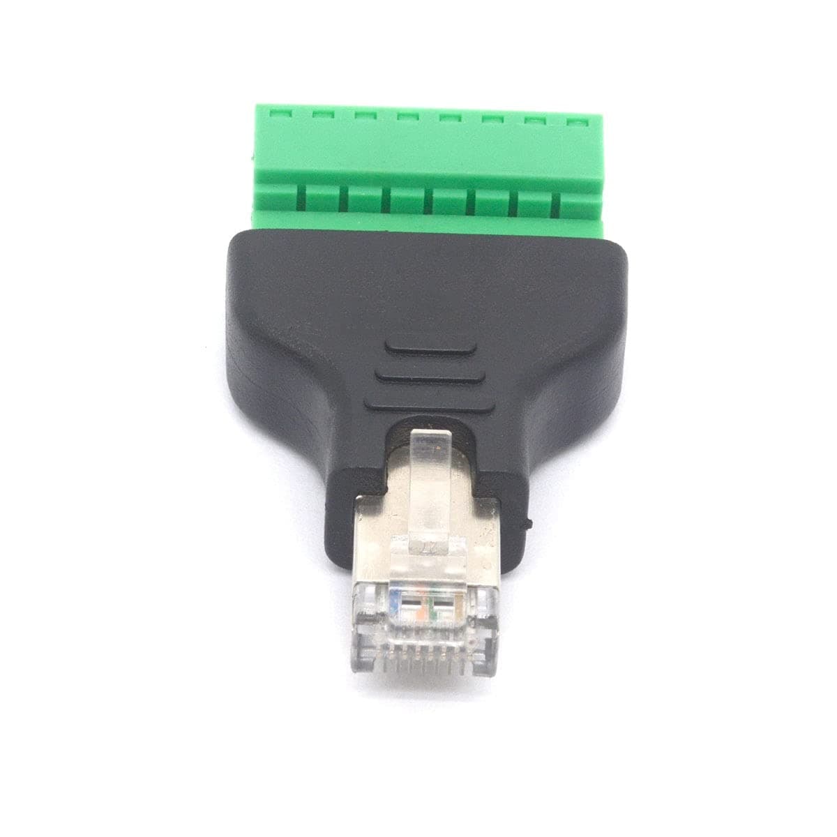 Adattatore Connettore RJ45 Maschio Terminal Block 8 pin - 8