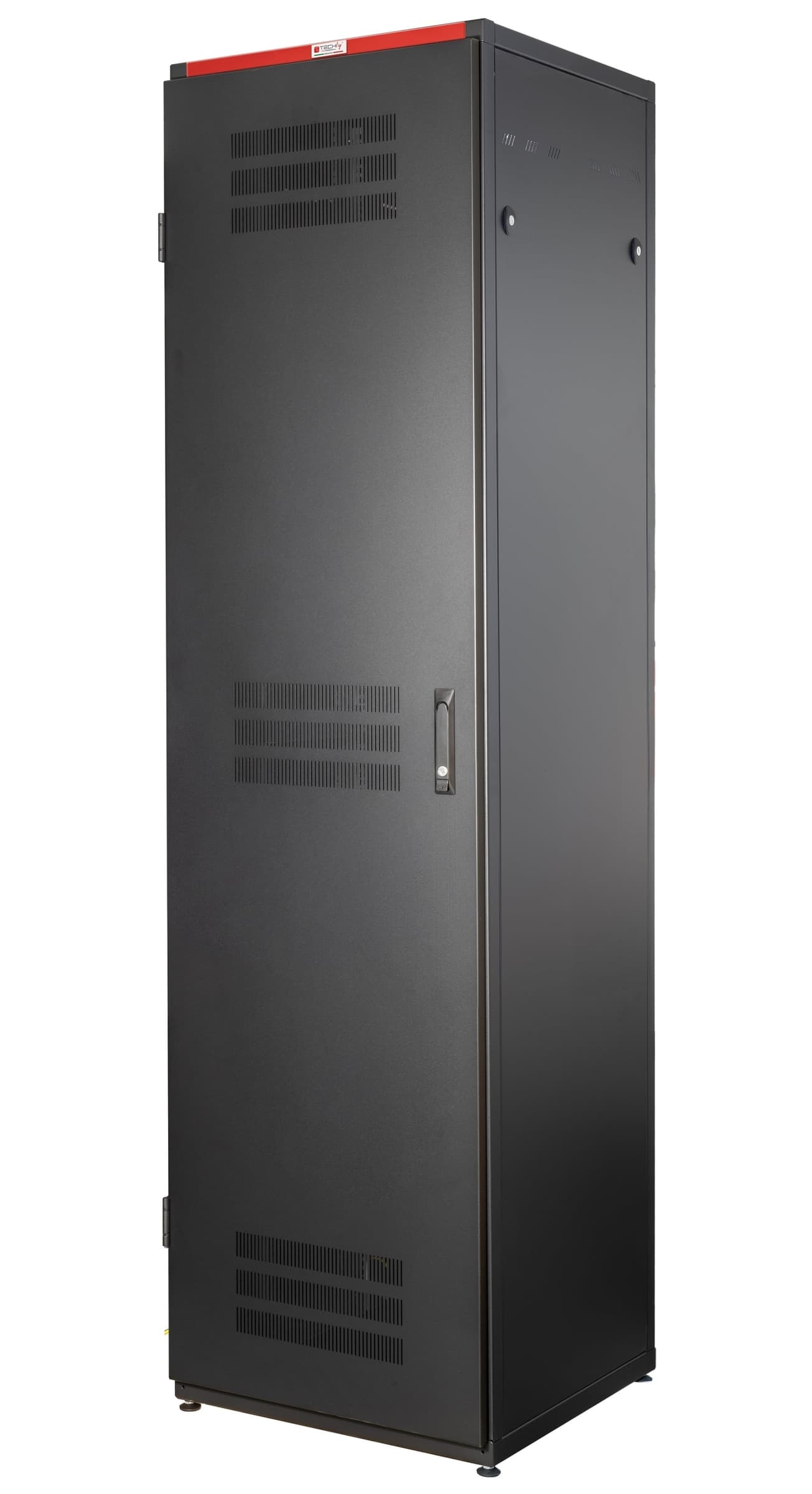 Armadio Rack 19'' 600x600 47U per Batterie Fotovoltaico Nero - 17