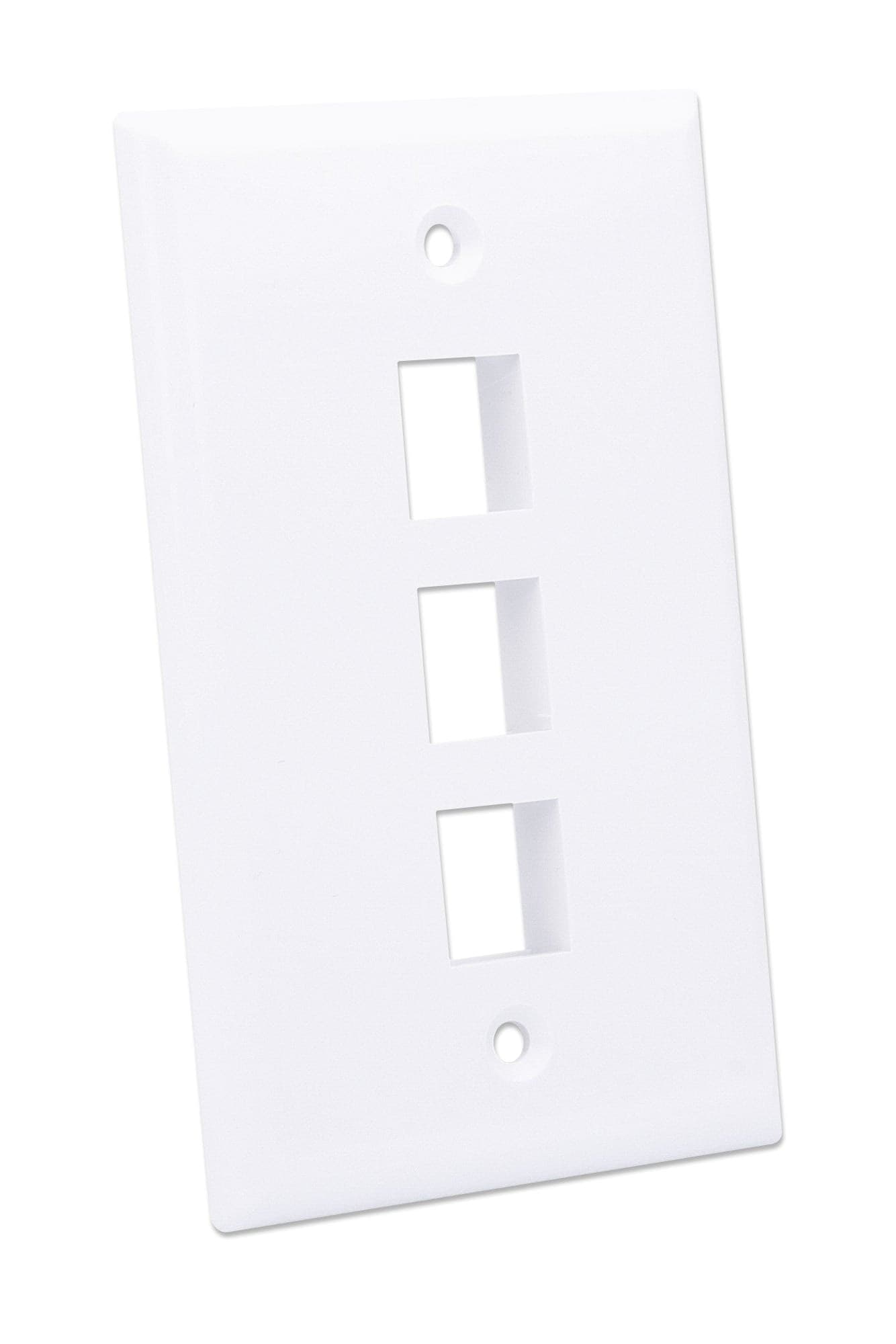 Placca Porta Frutti 3 Posti Mod.503 Bianco - 11