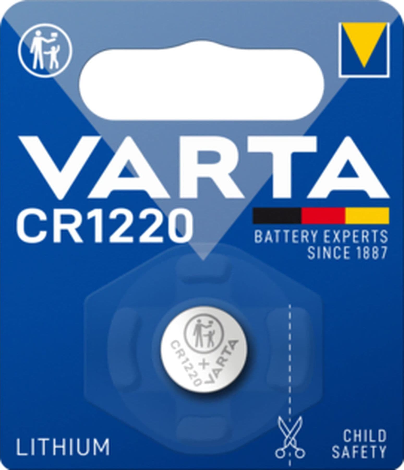 Batteria a bottone Litio CR1220 (blister 1 pz) - 8