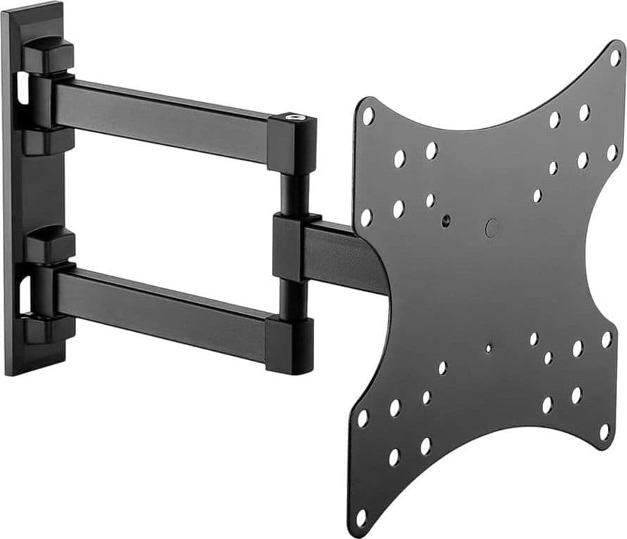 Supporto a Muro per TV LED LCD 23-42'' Inclinabile 3 Snodi Nero - 7