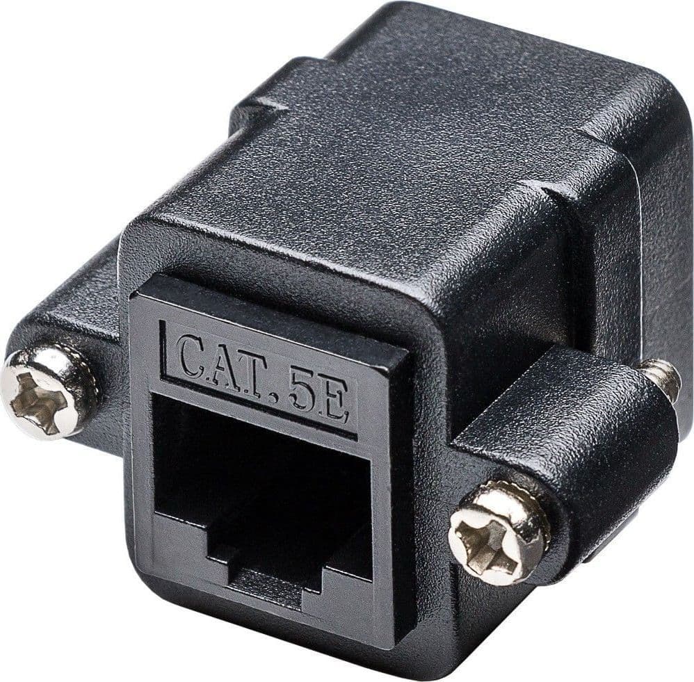 Adattatore RJ45 F/RJ45 F da Pannello Cat.5E UTP - 3
