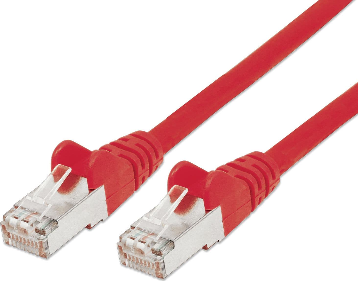 Cavo di rete Patch in rame Cat. 6 Rosso SFTP LSZH 10m - 5