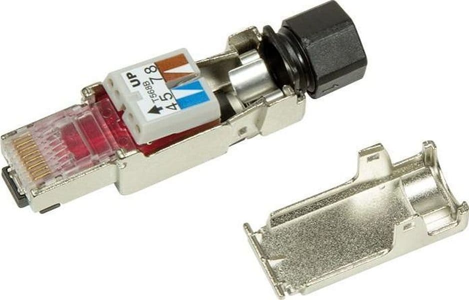 Plug Modulare RJ45 Cat.6A - 8