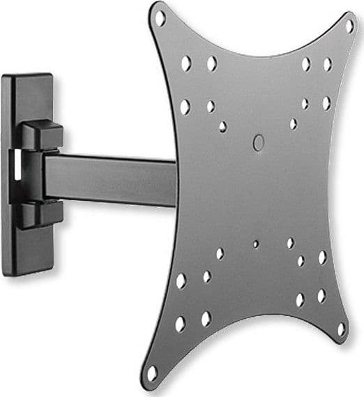 Supporto a muro per TV LED LCD 23 - 42'' inclinabile 2 snodi nero - 6