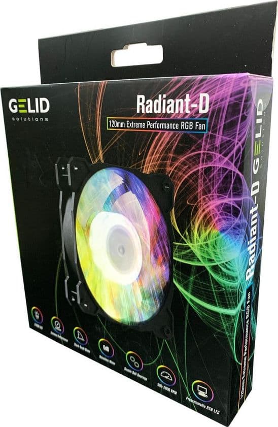 Dissipatore CPU RGB LED Radiant-D Alte Prestazioni per AMD e Intel - 8
