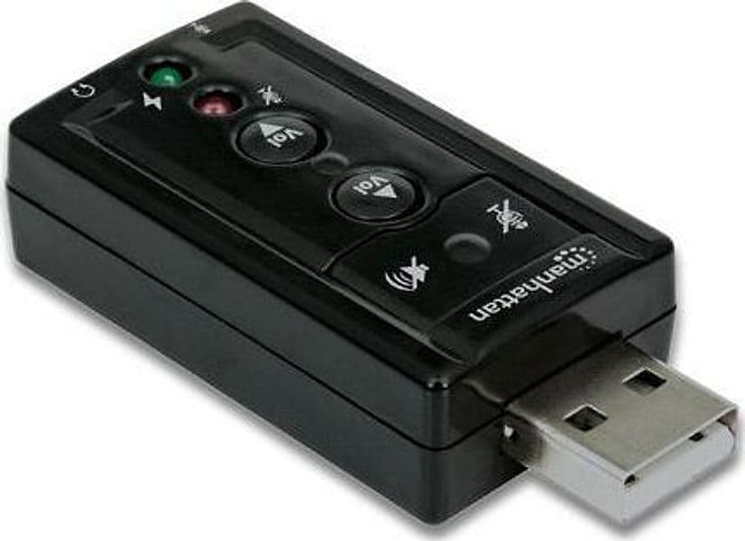 Scheda Audio Stereo USB 2.0 Virtual 7.1 Canali - 3