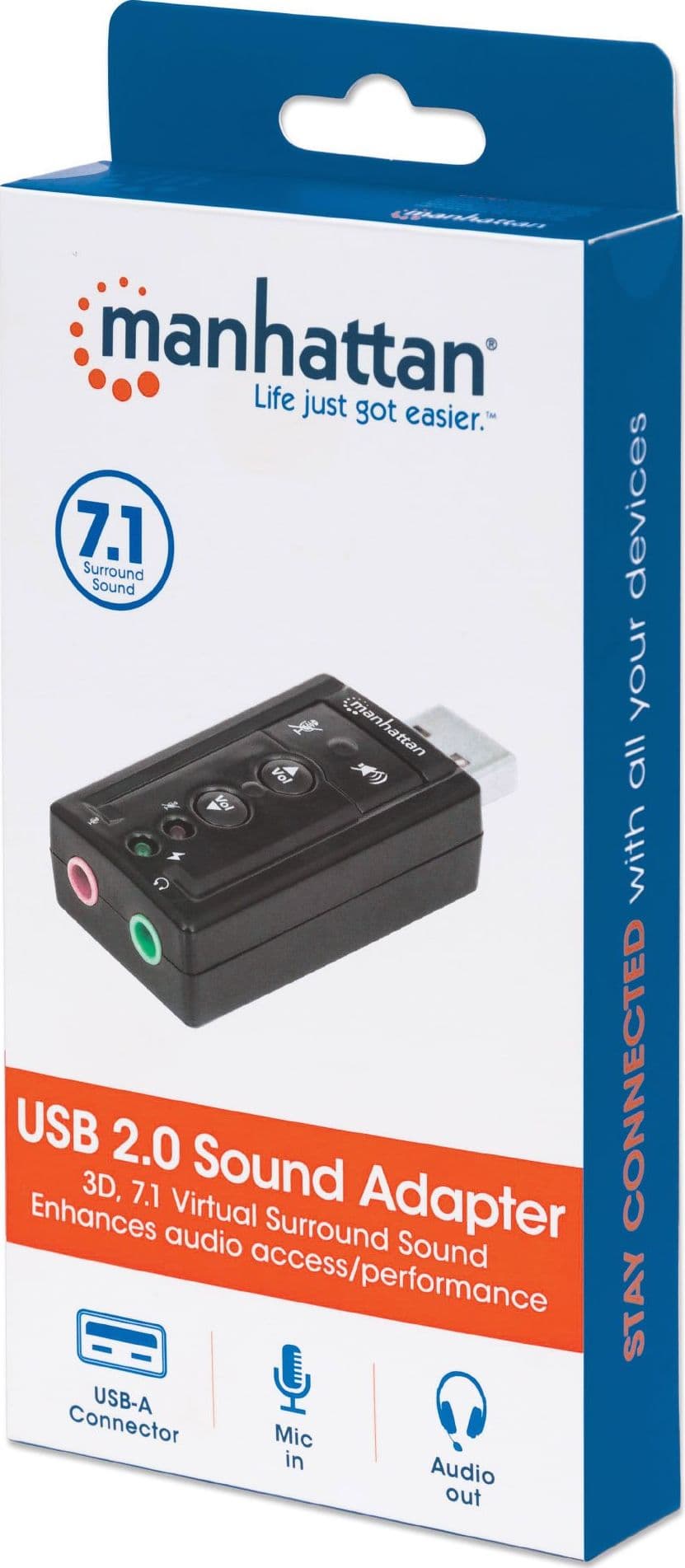 Scheda Audio Stereo USB 2.0 Virtual 7.1 Canali - 5