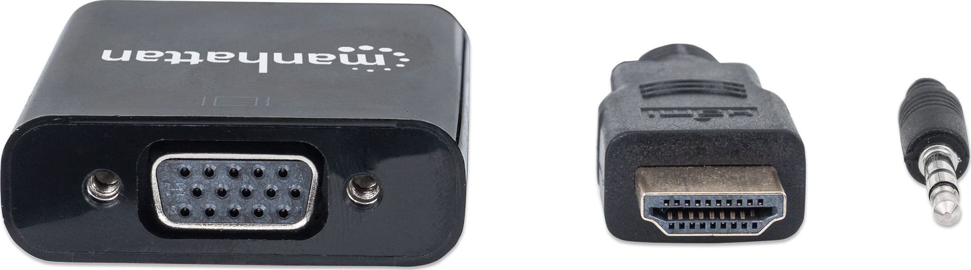 Cavo Convertitore da HDMI a VGA con Audio e MicroUsb 30cm Nero - 13
