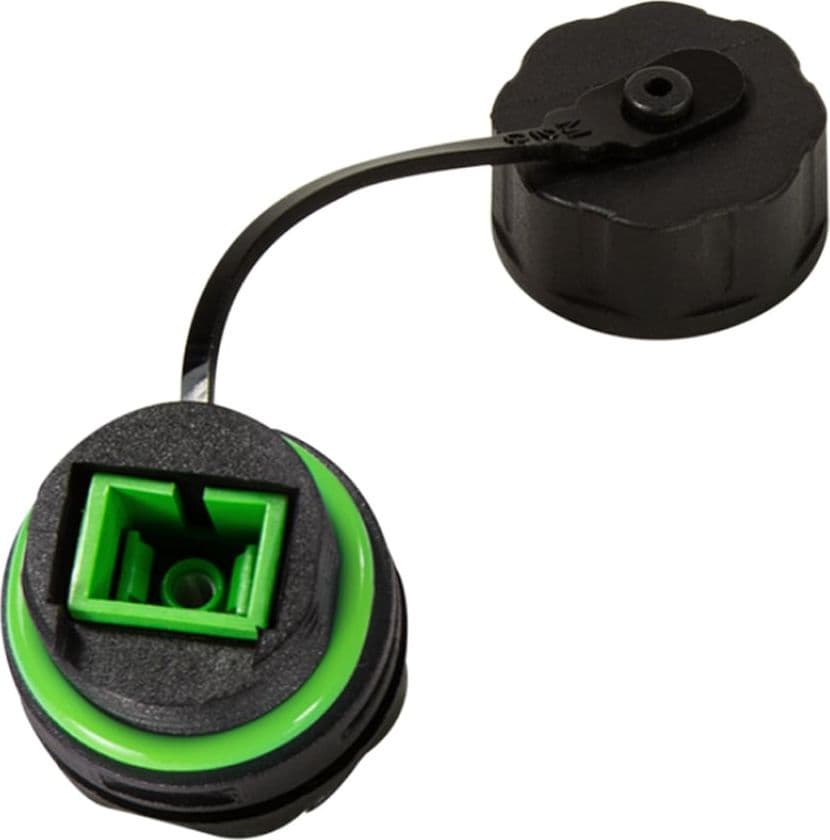 Connettore Fibra Ottica SC Simplex Impermeabile IP68 con Pressacavo e Cappuccio Antipolvere - 3