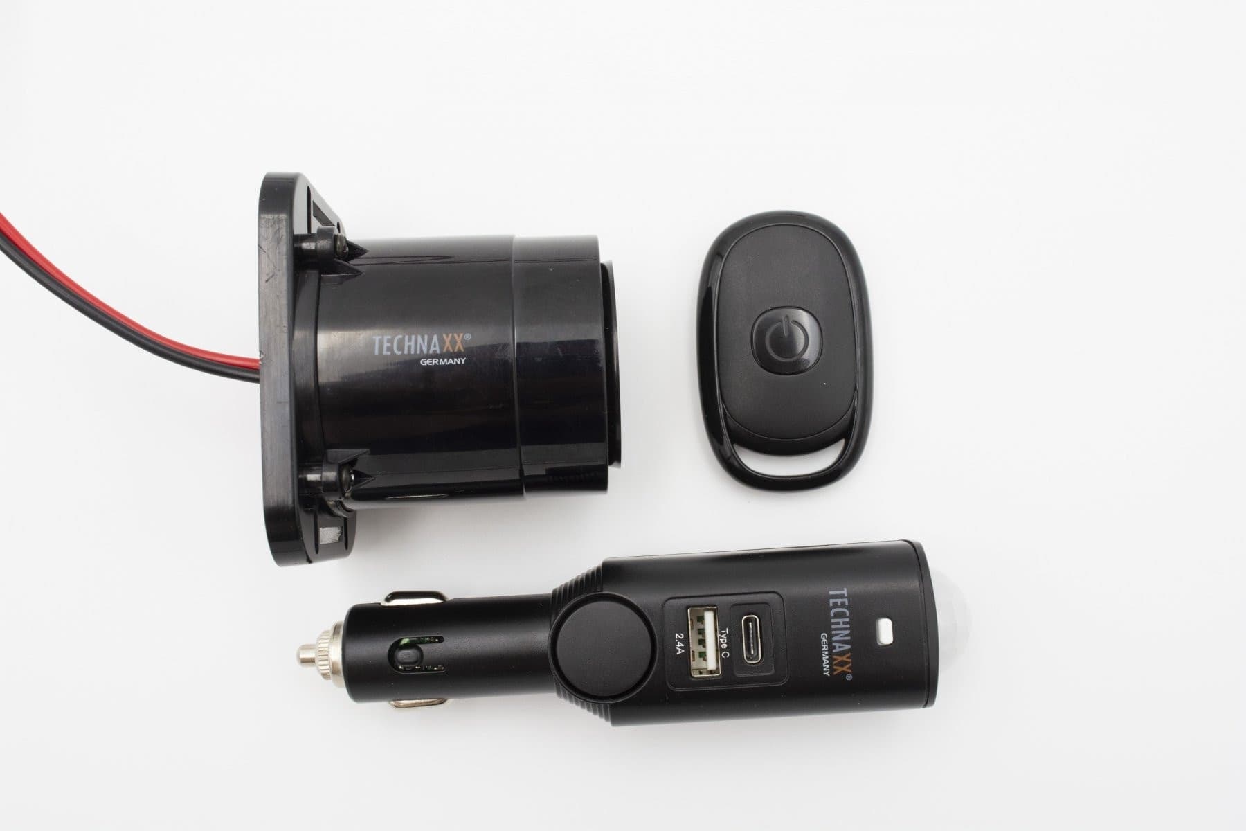 Allarme Auto Universale con Porta USB-C&trade e USB-A per Presa Accendisigari Pro TX-168 - 3