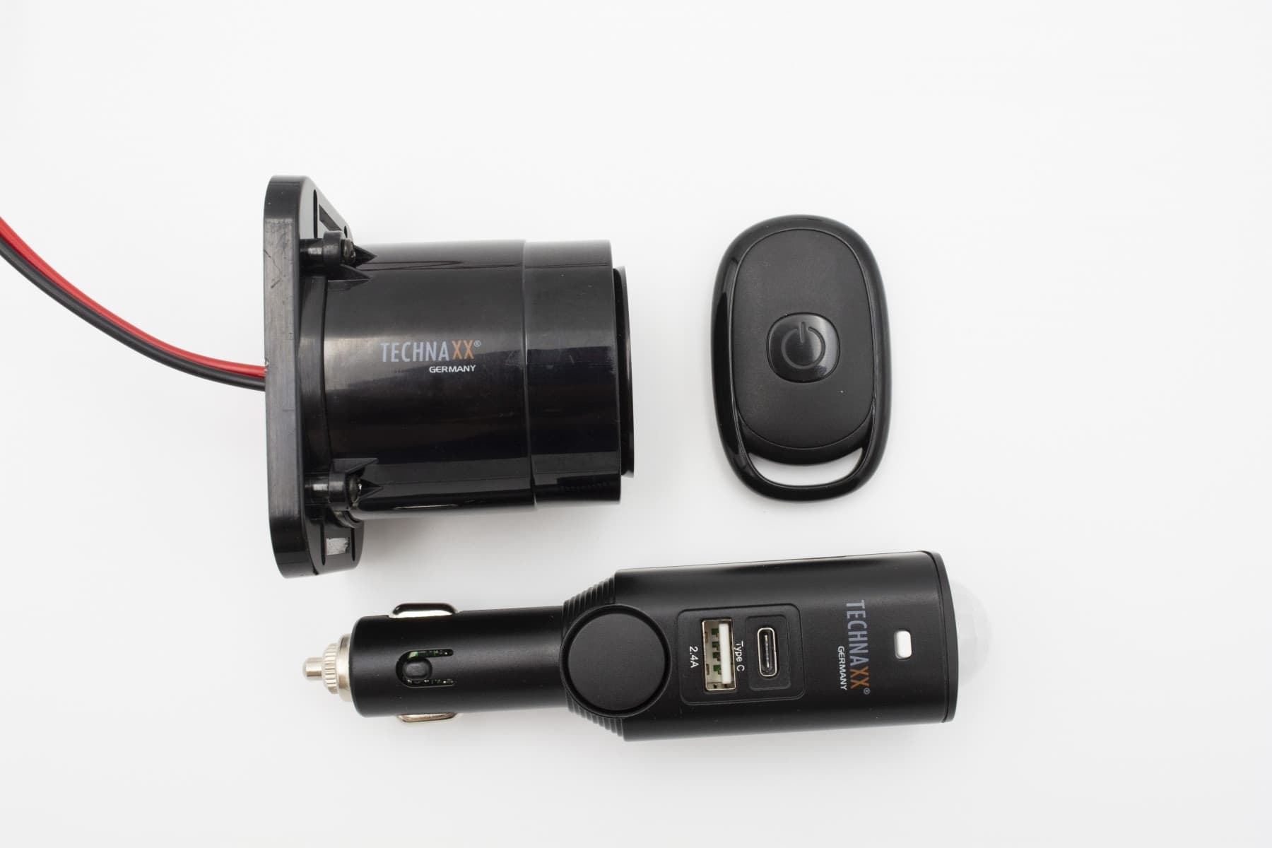 Allarme Auto Universale con Porta USB-C&trade e USB-A per Presa Accendisigari Pro TX-168 - 8