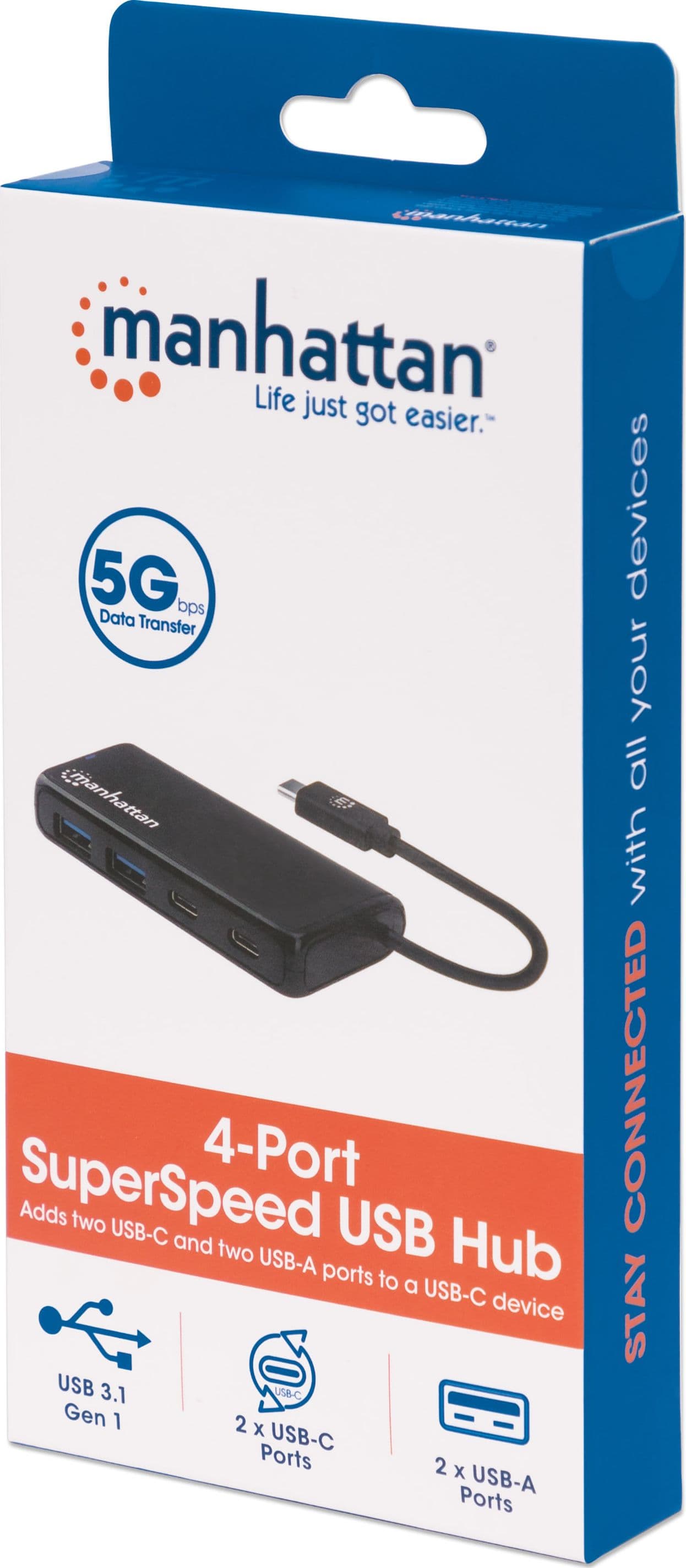 Hub USB-C&trade 3.2 Gen 1 a 4 porte - 6