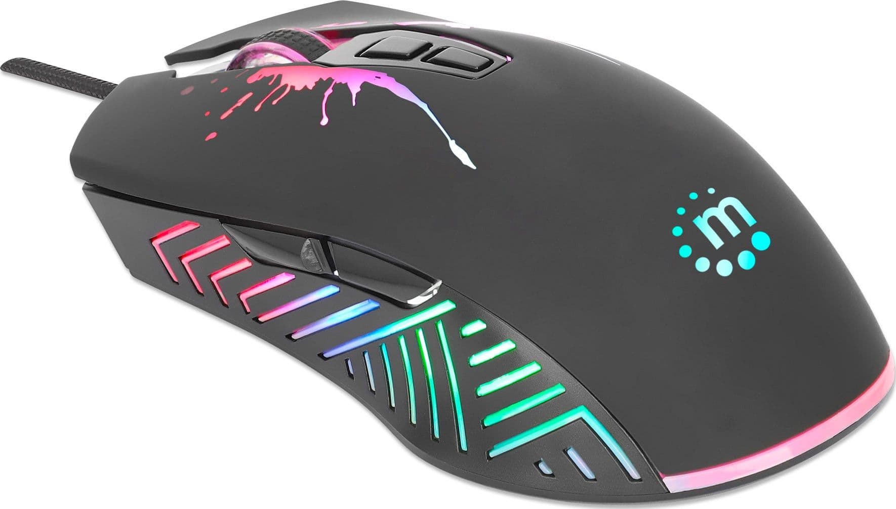 Mouse Ottico USB Gaming 7200 Dpi Retroilluminazione LED RGB - 13