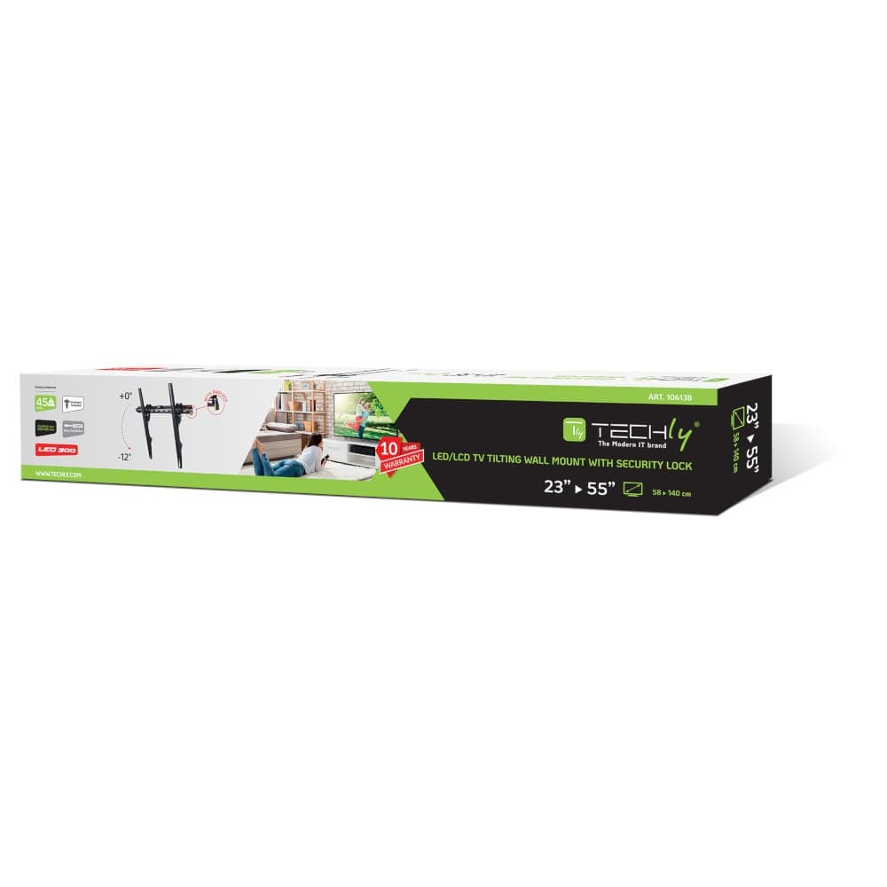 Staffa a Muro Inclinabile TV LED LCD 23-55'' - 5