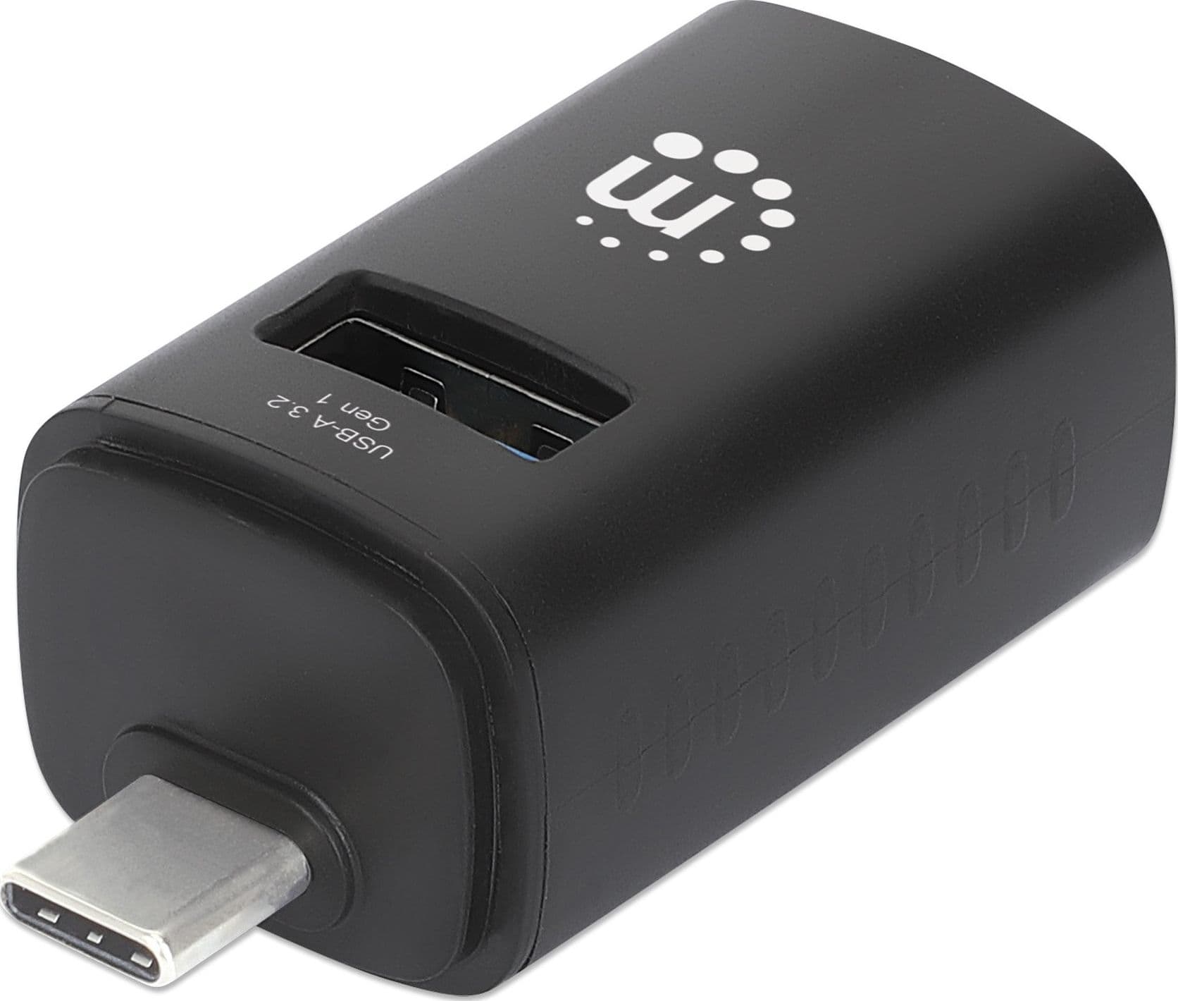 Hub USB-C&trade 3.2 Gen1 a 3 porte USB-A Compatto Nero - 11