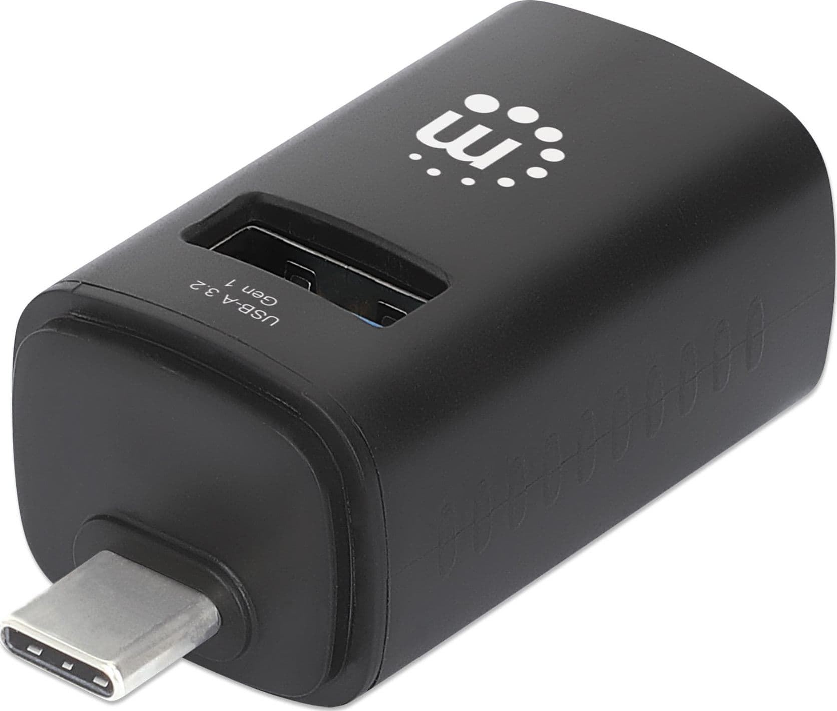 Hub USB-C&trade 3.2 Gen1 a 3 porte USB-A Compatto Nero - 16