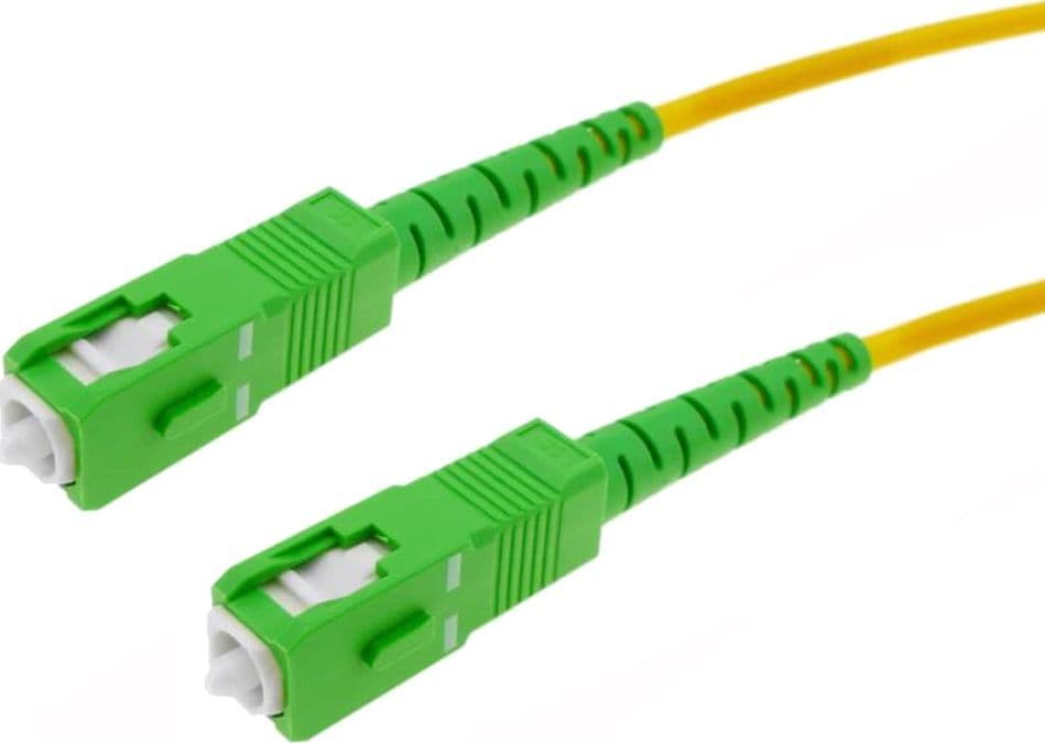 Cavo Fibra Ottica Monomodale OS2 SC/APC a SC/APC 9/125 G657.A2 15m - 13
