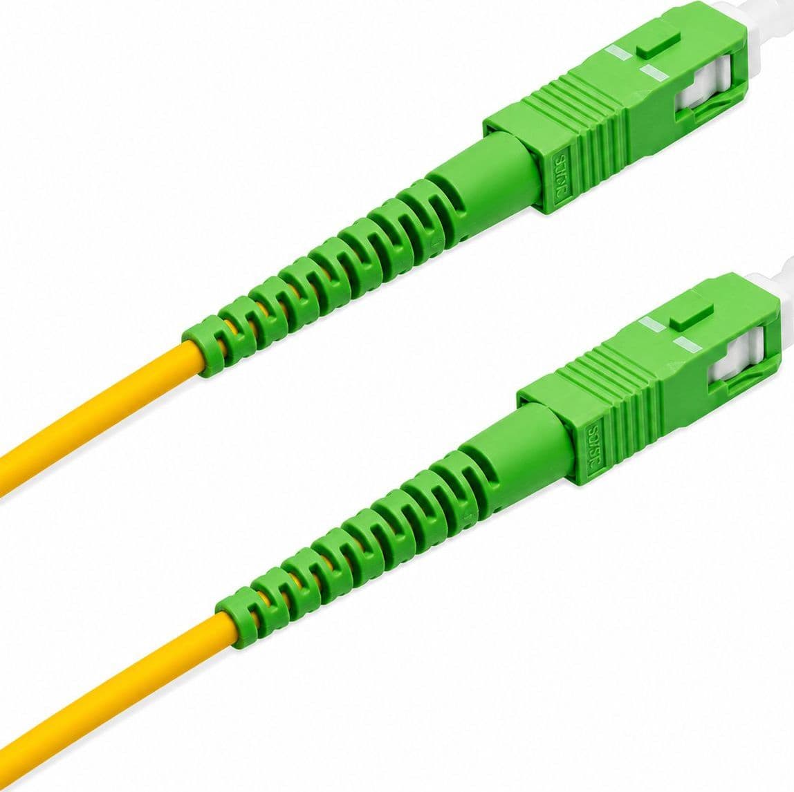 Cavo Fibra Ottica Monomodale OS2 SC/APC a SC/APC 9/125 G657.A2 15m - 23
