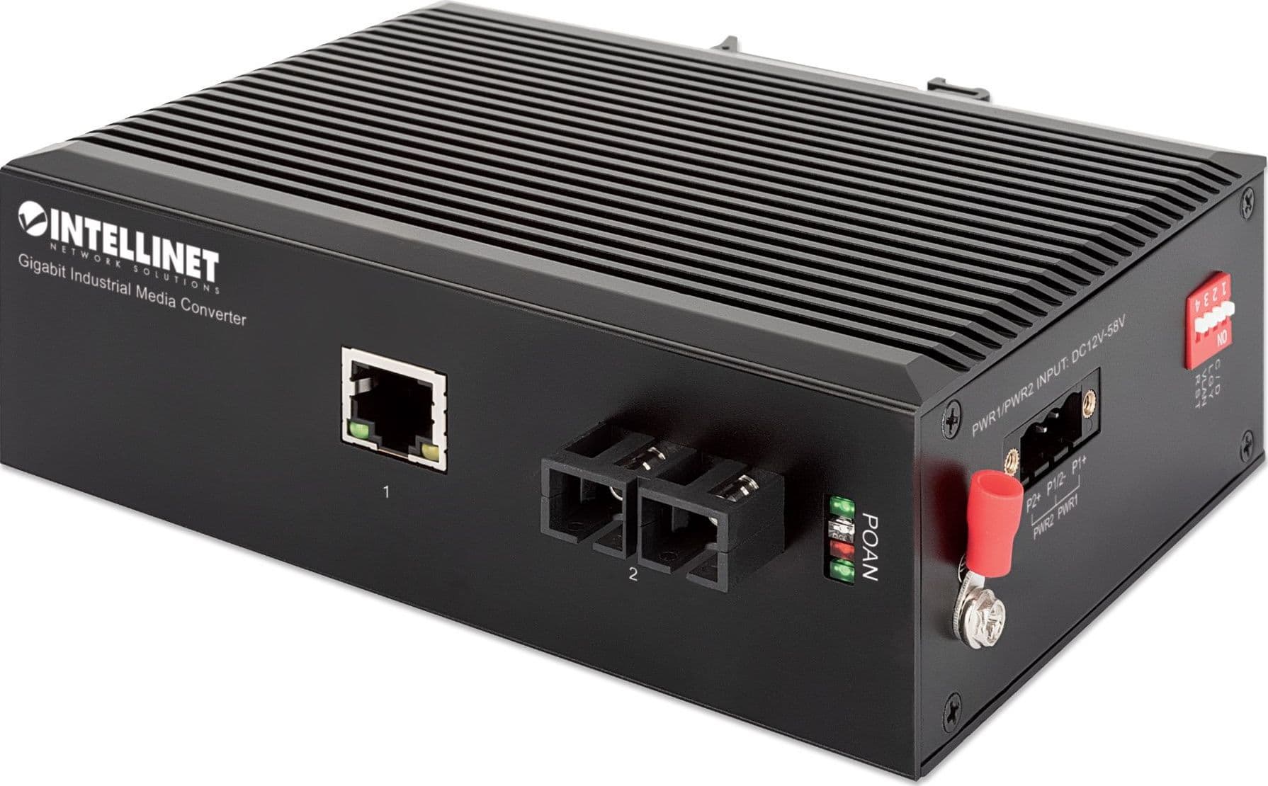 Media Converter Industriale Gigabit 1000Base-SX Monomodale - 2