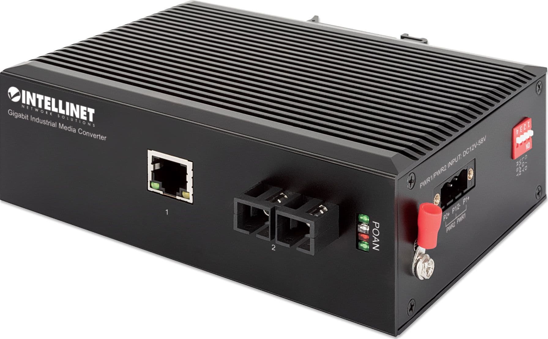 Media Converter Industriale Gigabit 1000Base-SX Monomodale - 5