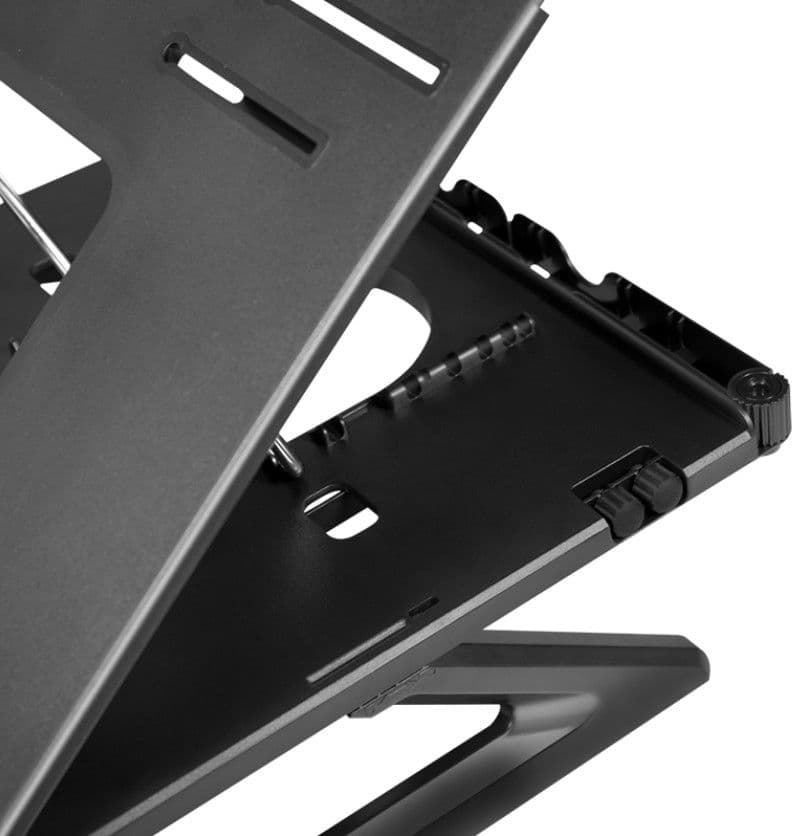 Supporto per Notebook e Tablet 10-15.6'' Ergonomico Nero - 9