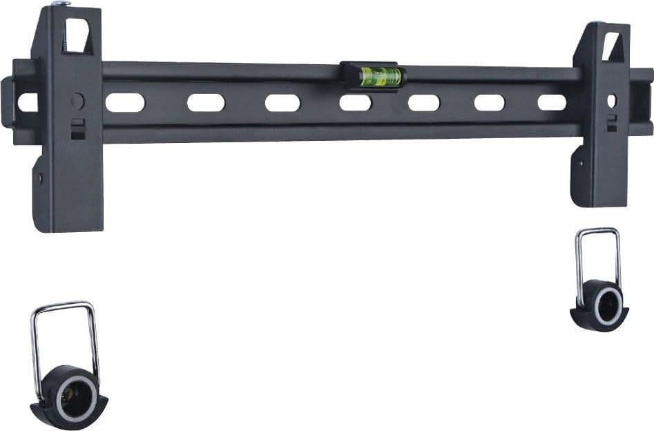 Staffa Muro Fissa Slim con Distanziali TV LED LCD 23-55'' Nero - 10