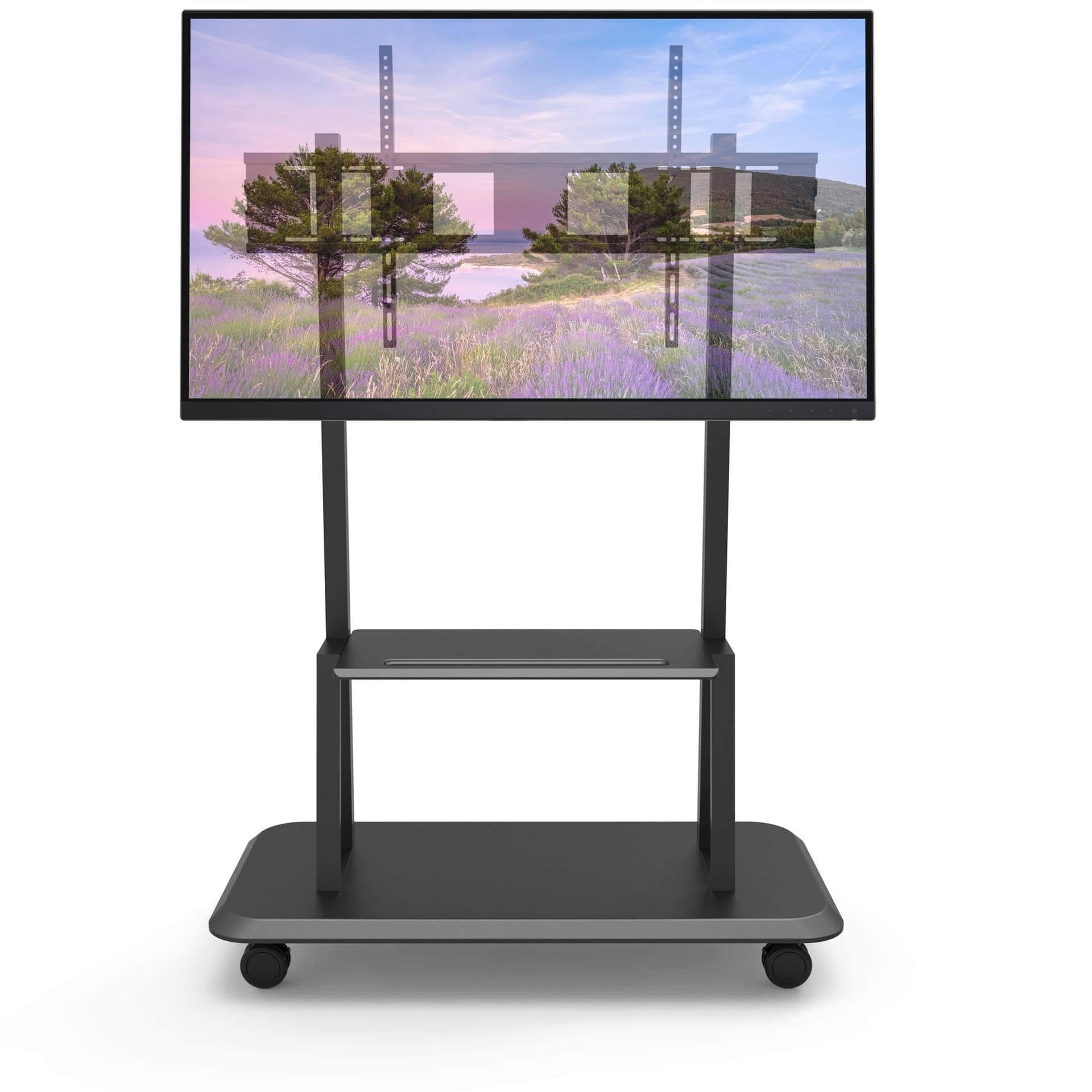 Supporto a Pavimento con Mensola per TV LCD/LED/Plasma 55-120'' - 12