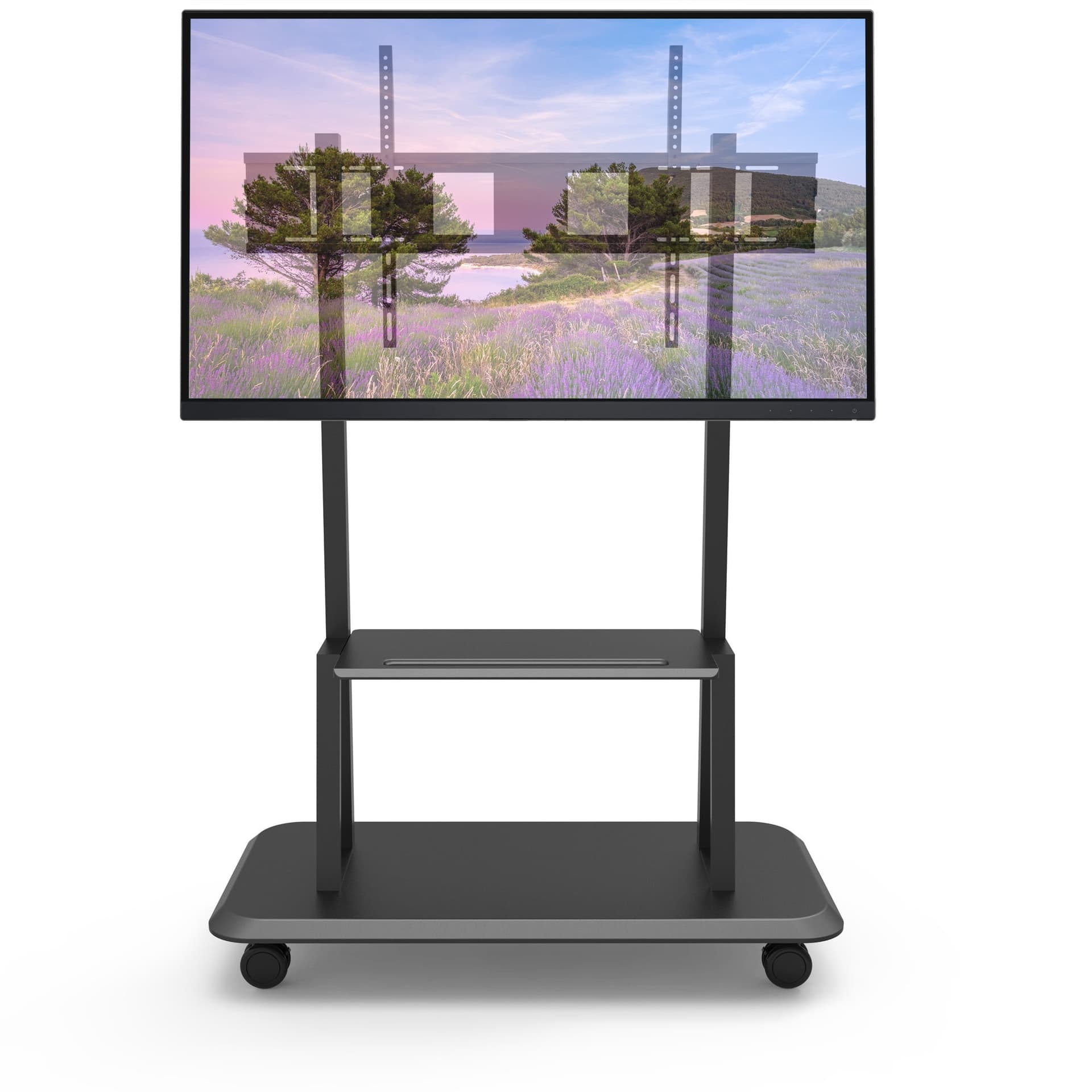 Supporto a Pavimento con Mensola per TV LCD/LED/Plasma 55-120'' - 8