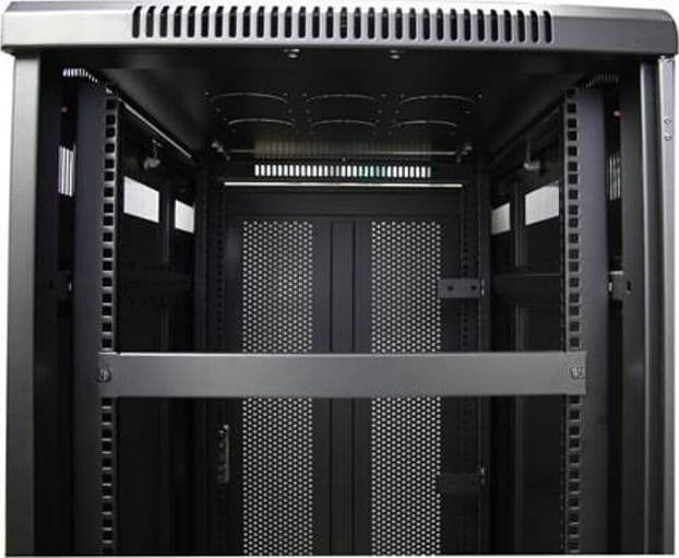 Pannello Cieco Toolless 2 Clip per Armadi Rack 19'' 1U Nero - 6
