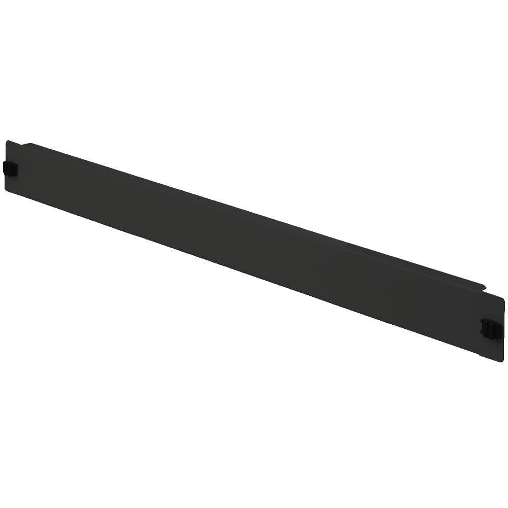Pannello Cieco Toolless 2 Clip per Armadi Rack 19'' 1U Nero - 7