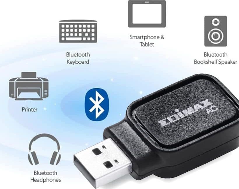 Adattatore USB AC600 Dual-Band Wi-Fi e Bluetooth 4.0, EW-7611UCB - 6