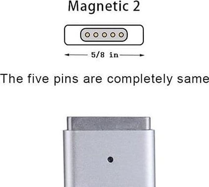 Alimentatore Magsafe 2 85W Caricatore Magnetico per MacBook - 4