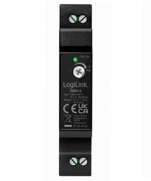 Alimentatore su Guida DIN 12V 1,25A 15W - 8
