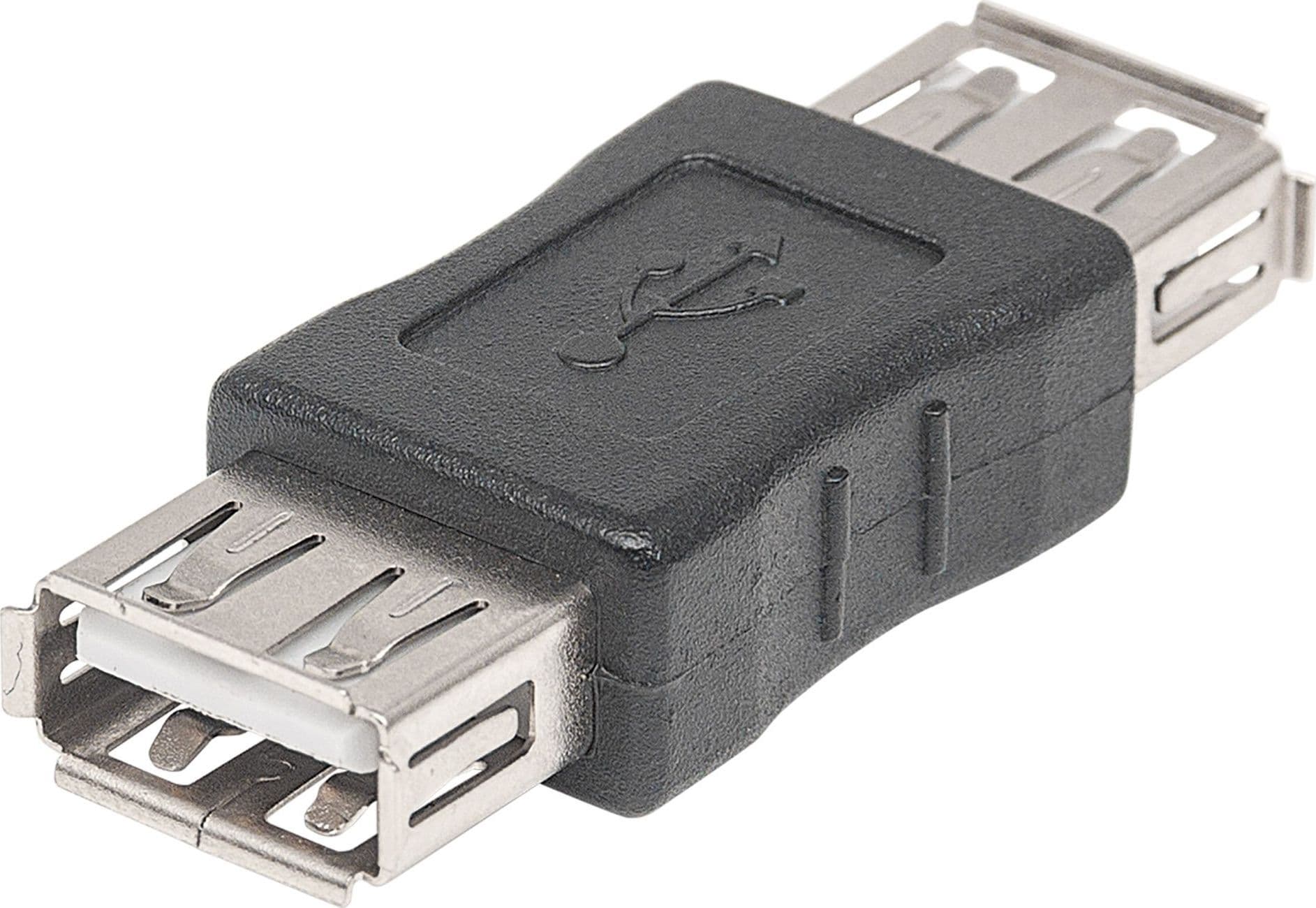 Adattatore USB-A Femmina USB-A Femmina Nero - 2