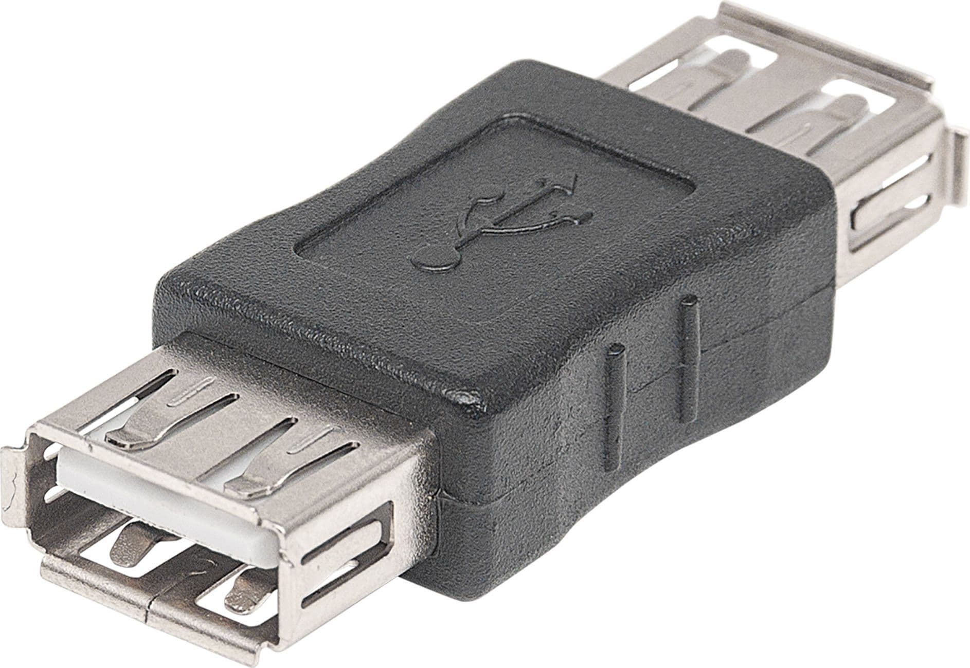 Adattatore USB-A Femmina USB-A Femmina Nero - 8
