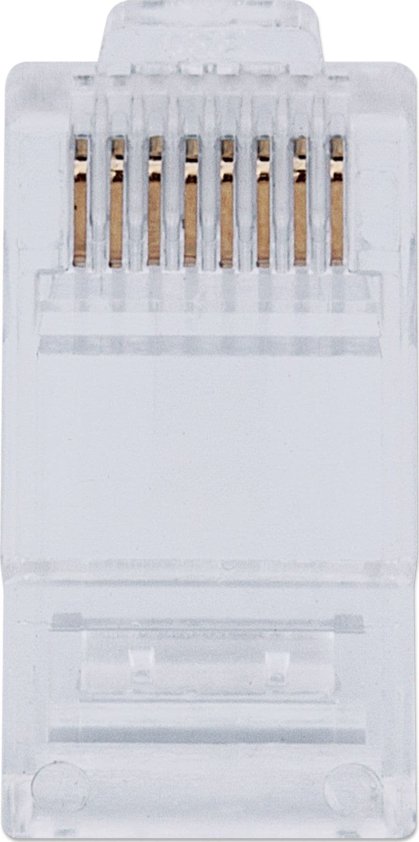 Confezione 50 Plug modulari RJ45 passanti Cat5e FastCrimp - 9