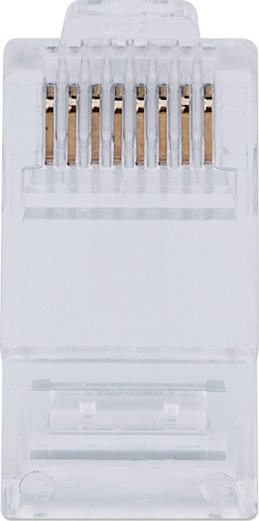 Confezione 50 Plug modulari RJ45 passanti Cat5e FastCrimp - 10