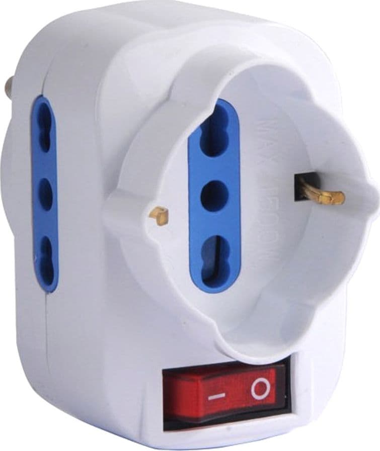 Adattatore con Spina 16A Rotante - 9