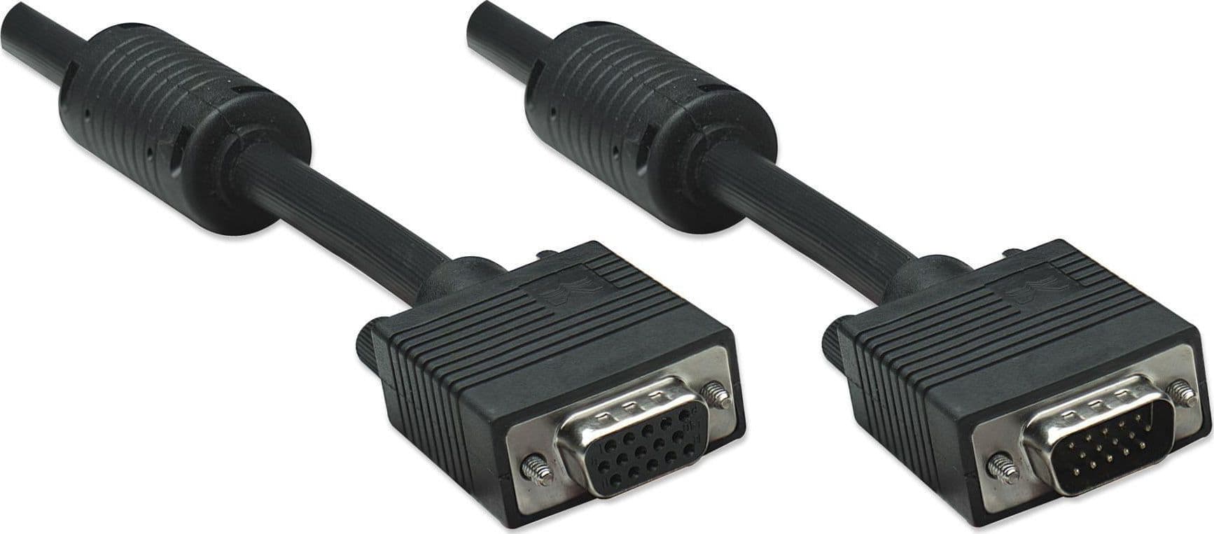 Prolunga SVGA con ferrite Maschio/Femmina 20 mt - 8
