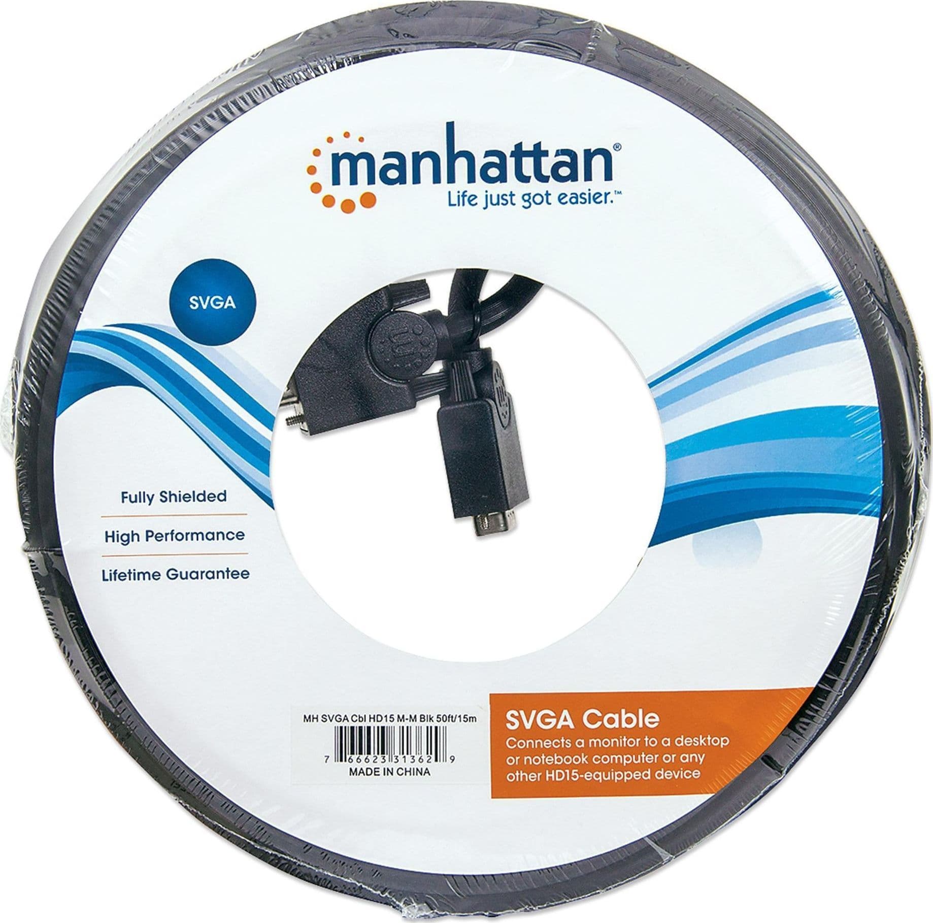 Prolunga SVGA con ferrite Maschio/Femmina 20 mt - 9