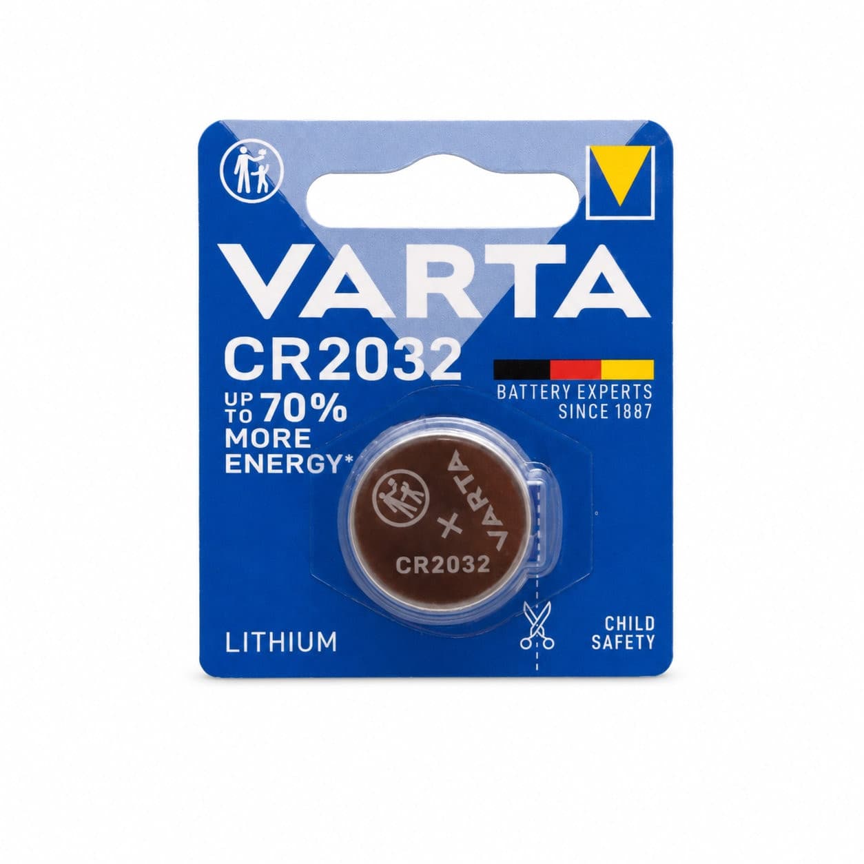 Batteria a bottone Litio CR2032 (blister 1 pz) - 9